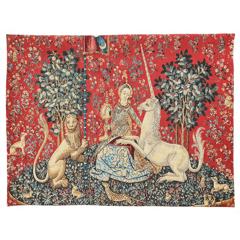 Tapestry The Lady of the Unicorn, The sight - Jules Pansu