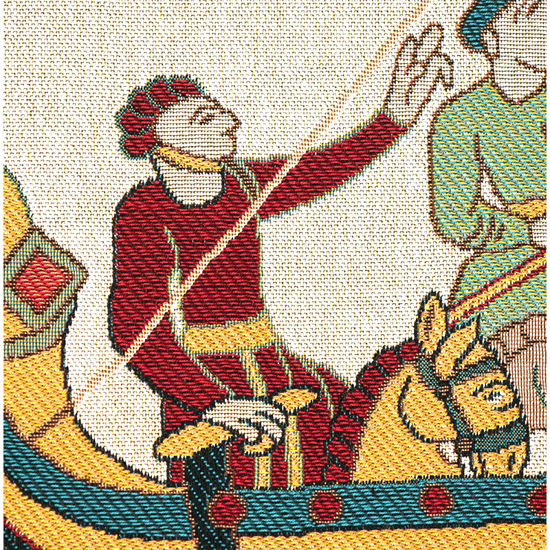 Détail Tapisserie "L'embarquement" - Jules Pansu