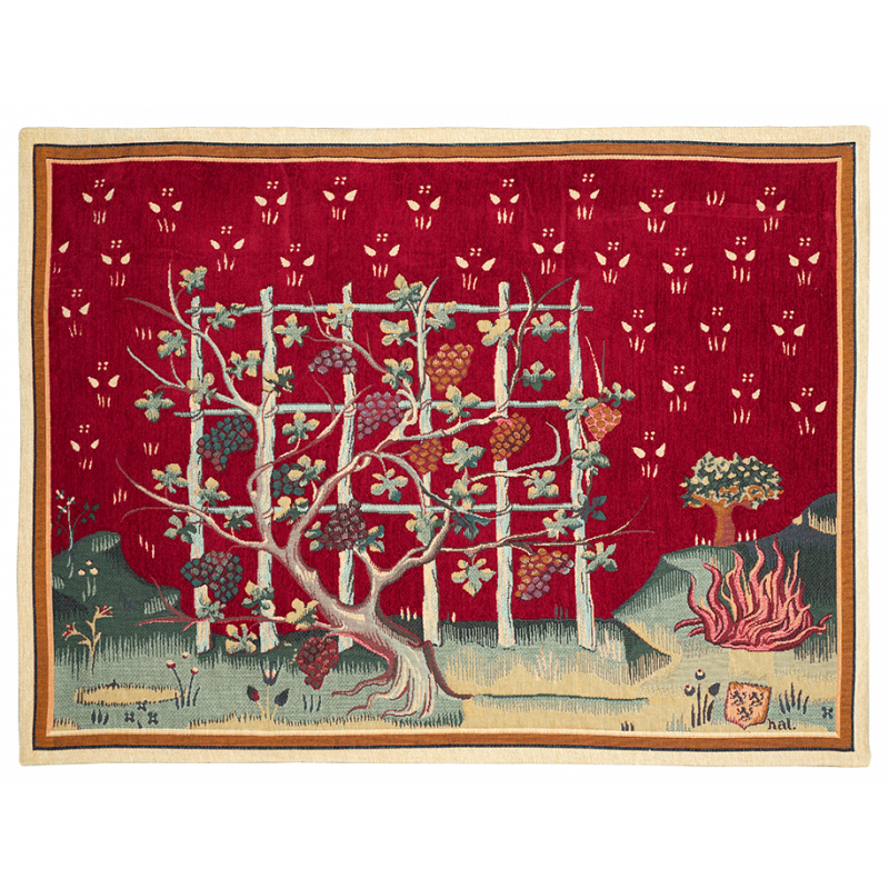 Tapestry Vendanges des Réprouvés - Jules Pansu