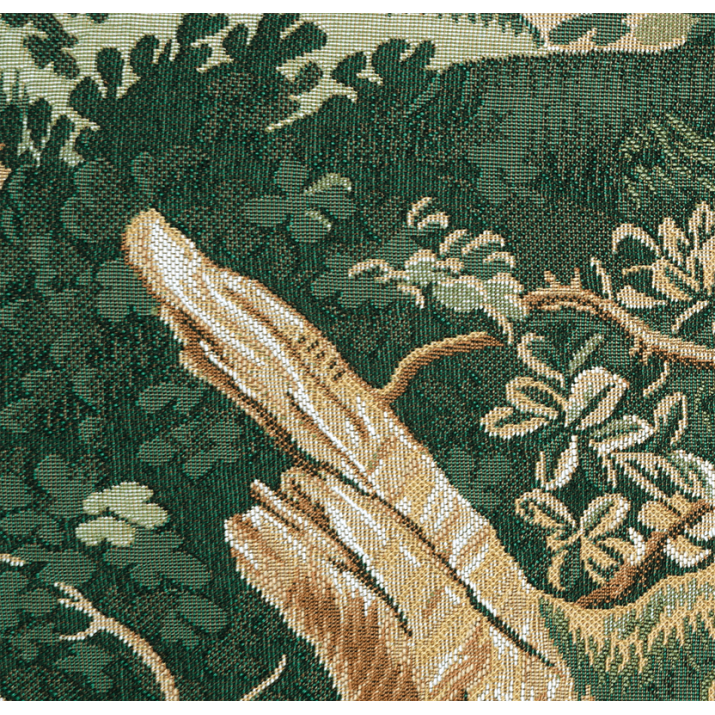 Détail Tapisserie verdure Ferrieres - Jules Pansu