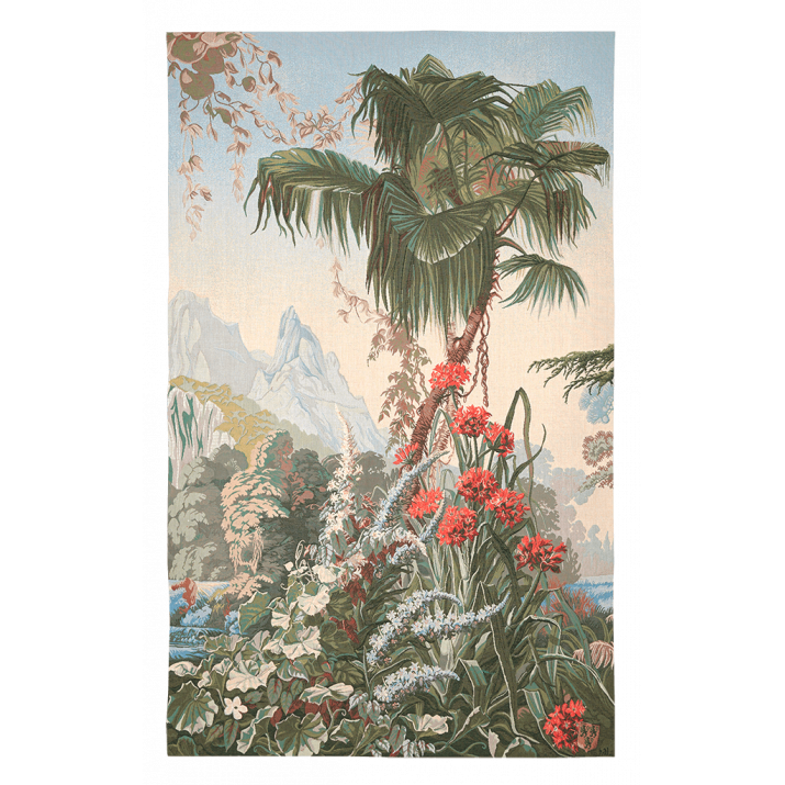 Amaryllis tapestry - Jules Pansu
