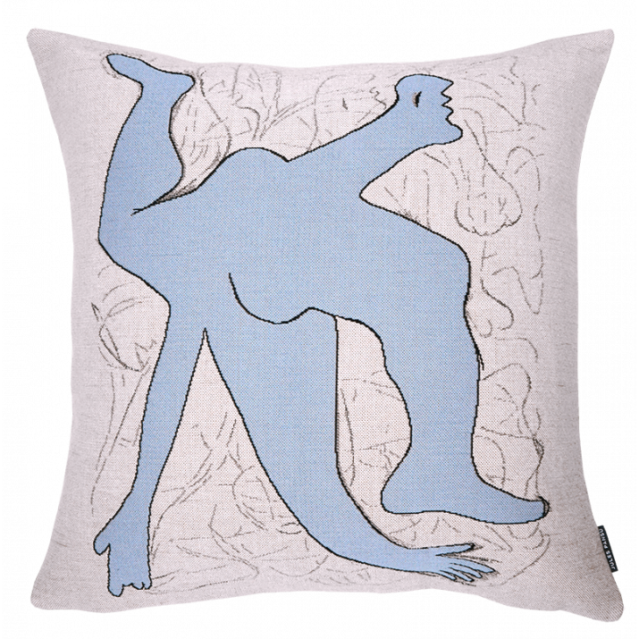 Cushion cover Picasso L'acrobate bleu by Jules Pansu - Gift ideas for men, living room decoration, museums