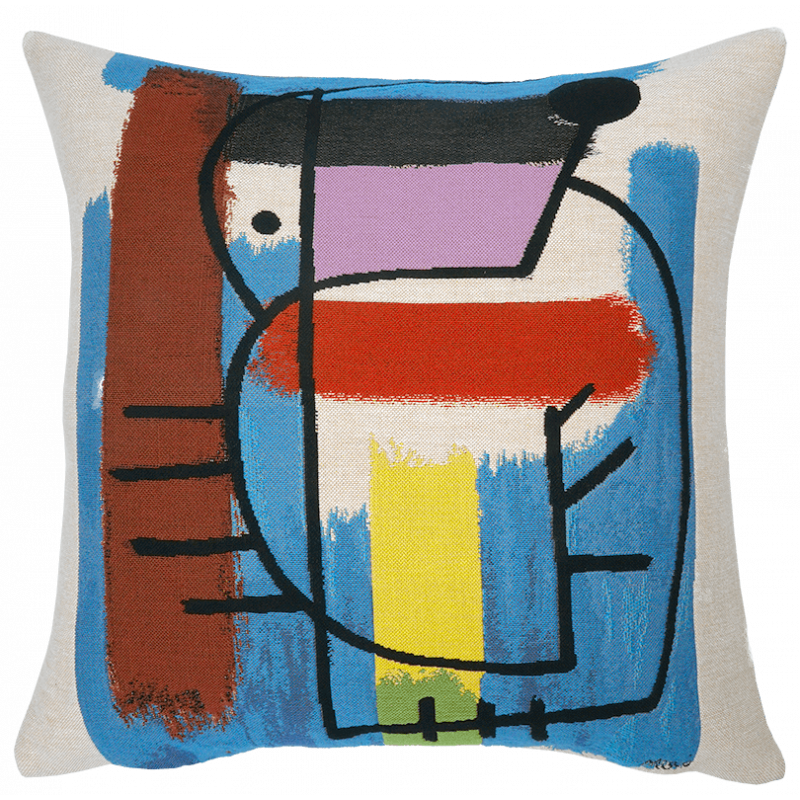 Jules Pansu Joan Miró Femme se Promenant Decorative cushion cover Miró 