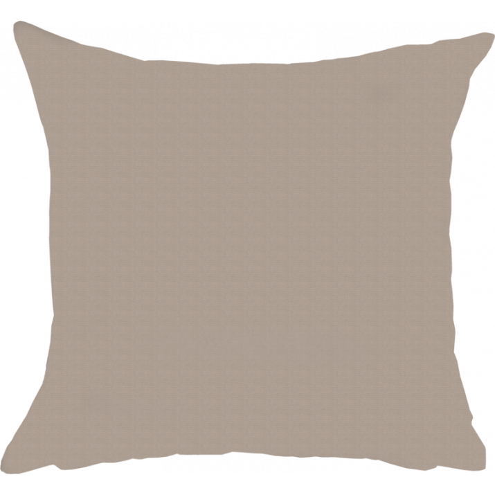 dos coussin coton beige