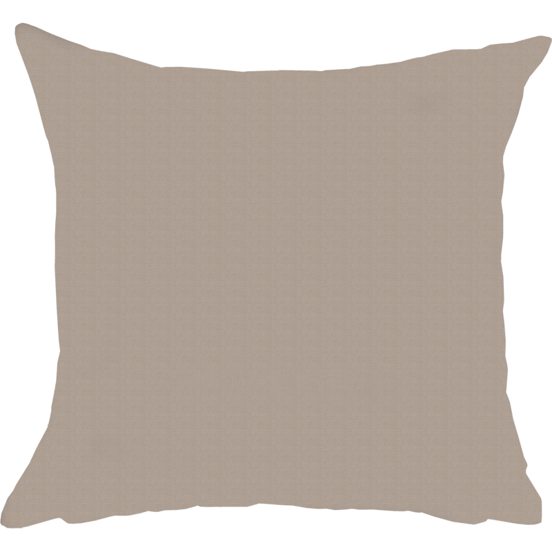 coton back lined cushion cover