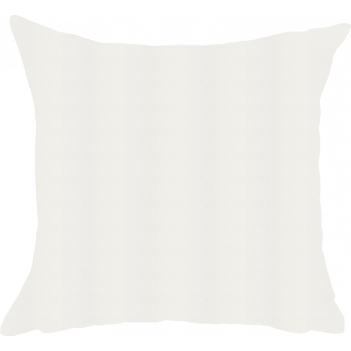 dos coussin coton blanc