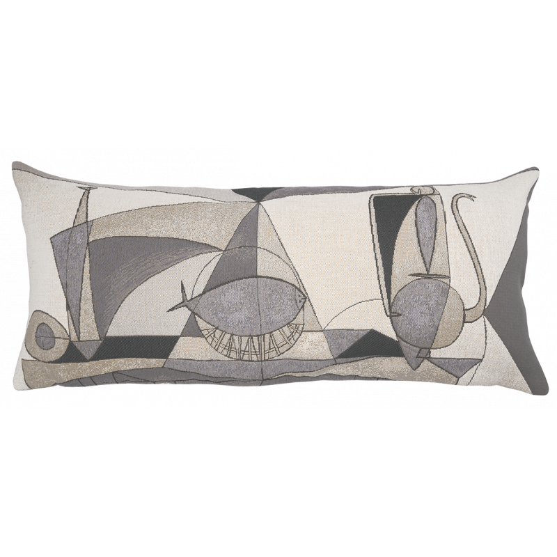 Cushion cover Picasso Nature morte à la bouteille - Jacquard weave by Jules Pansu