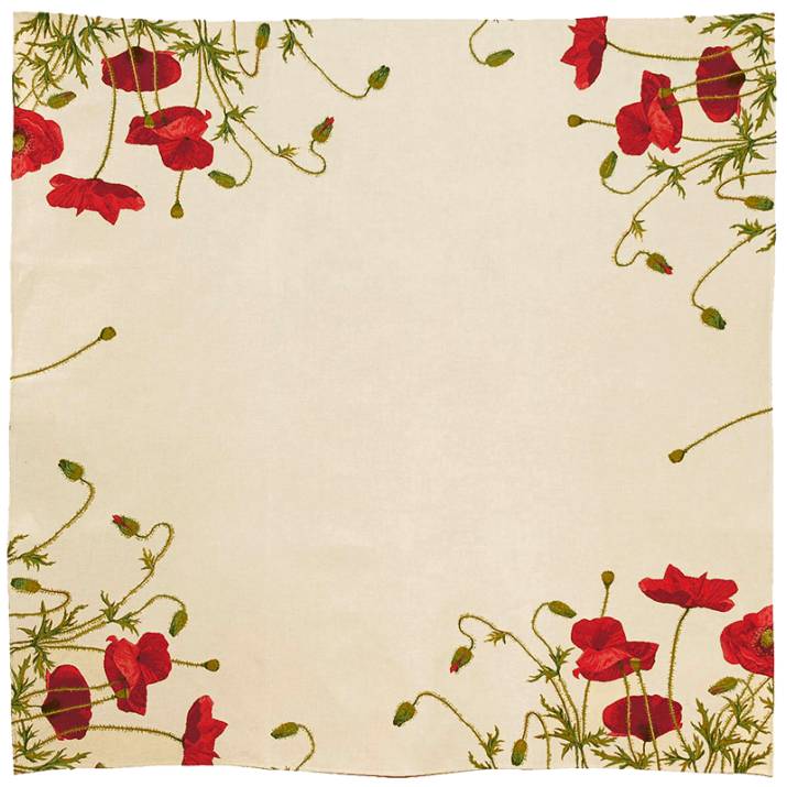 Throw Gentil coquelicot  - Jules Pansu