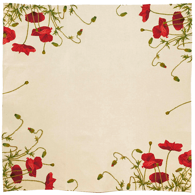 Plaid Gentil coquelicot - Jules Pansu