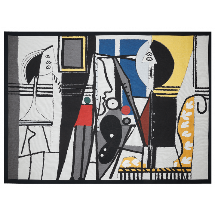Tapis Picasso Le peintre et son modèle 1928 - Jules Pansu - ©Succession Picasso