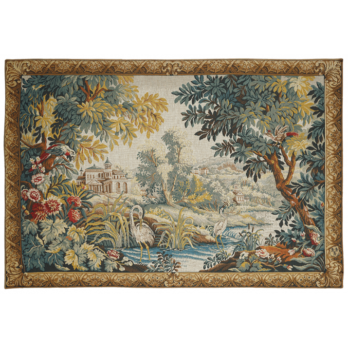 Tapisserie jacquard Le Lignon classique - Tissages Jules Pansu, fabricant de textile d'ameublement