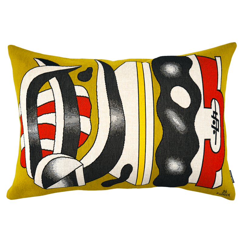 Housse de coussin Composition a l'aloes - Jules Pansu