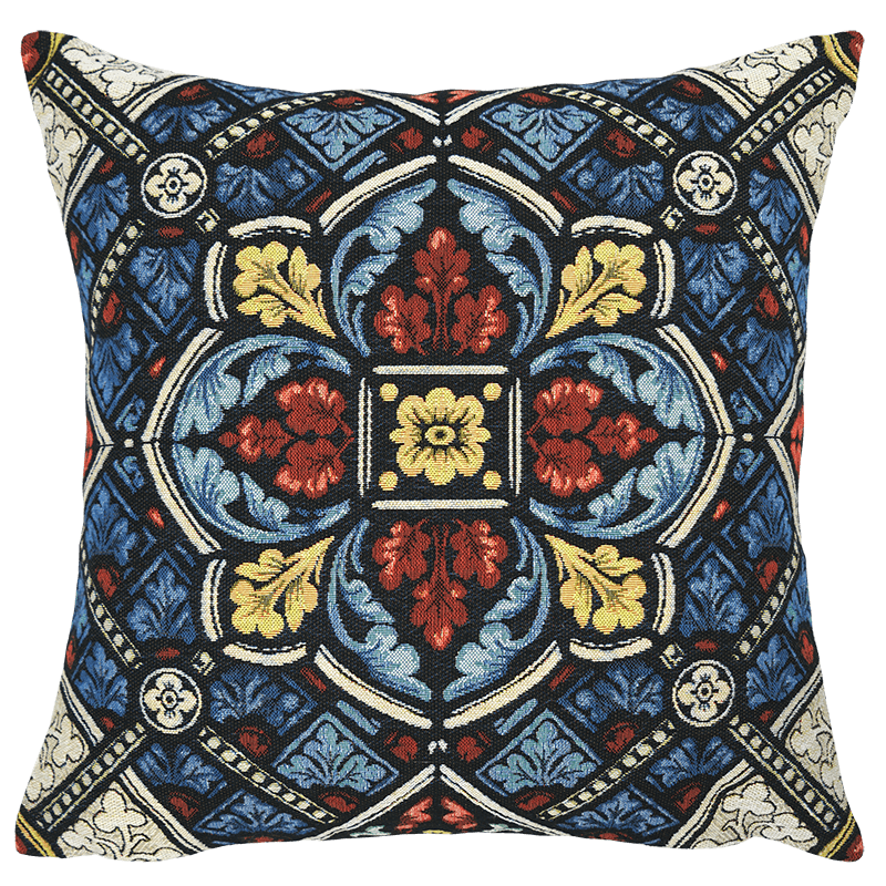 Cushion Saint Eclat, stained glass windows of cathedrals - Jules Pansu Notre dame de Paris