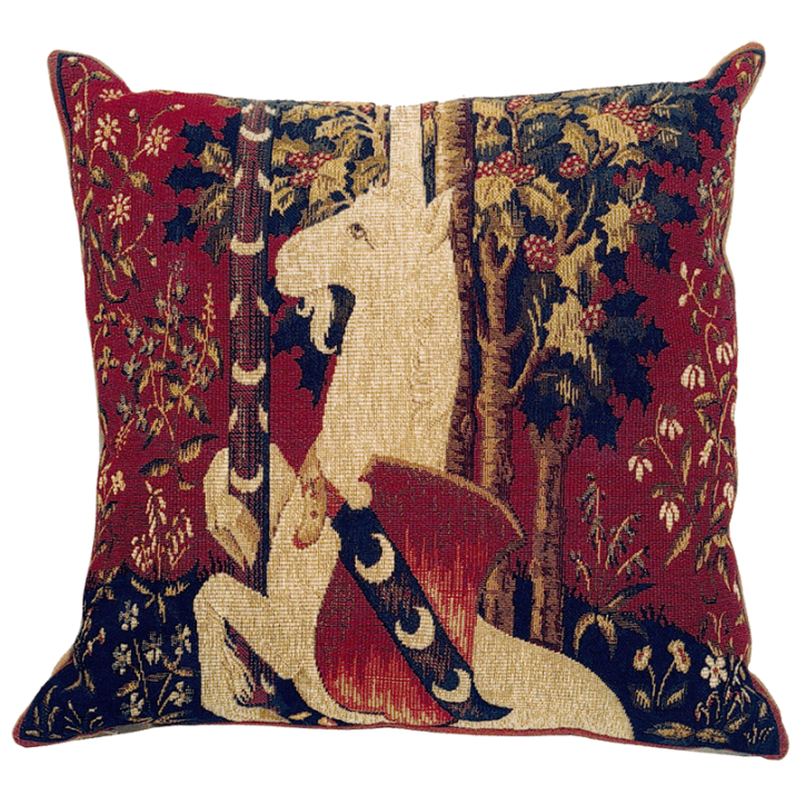 Dame à la licorne cushion cover - Jules Pansu