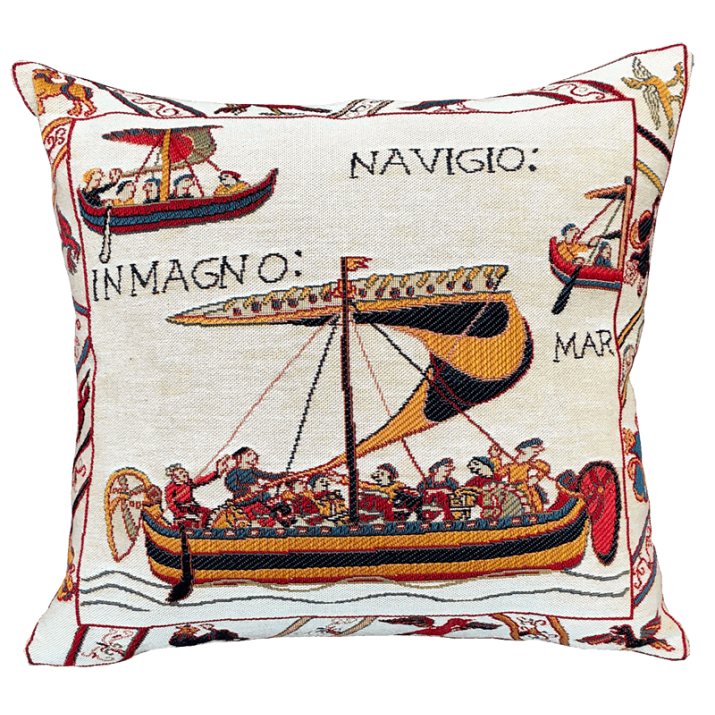 Cushion Les Vaisseaux - Jules Pansu