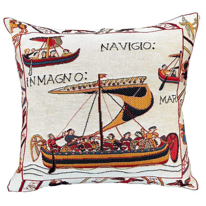 Cushion Les Vaisseaux - Jules Pansu