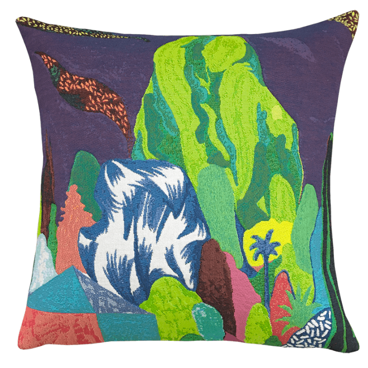 Cushion Chutes Lavie Florent Groc - Jules Pansu