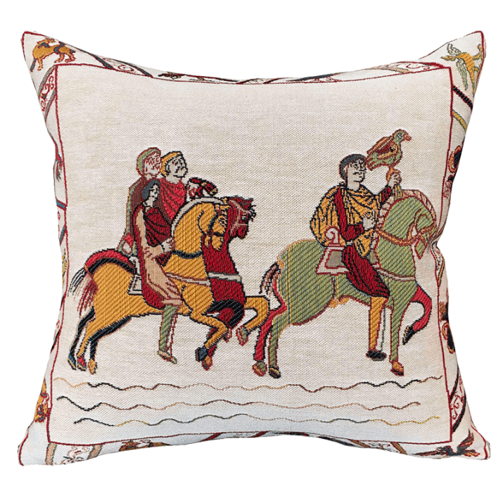 Cushion Le Fauconnier - Jules Pansu