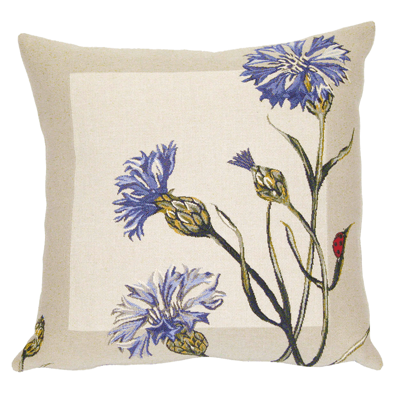 Cushion cover blueberry flower - Jules Pansu