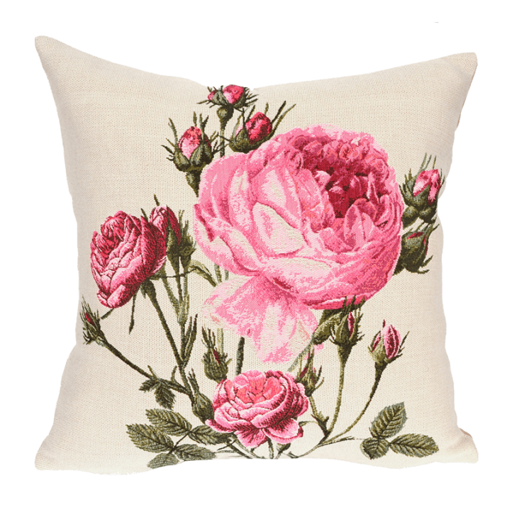 Coussin Le bouquet de roses décoration d'intérieur - Jules Pansu