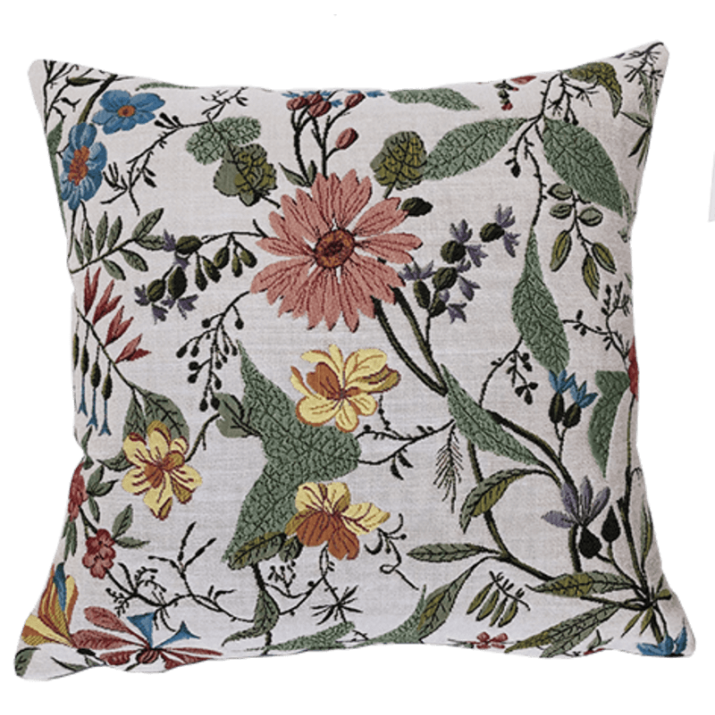 Coussin fleurs champêtres Senteurs - Jules Pansu
