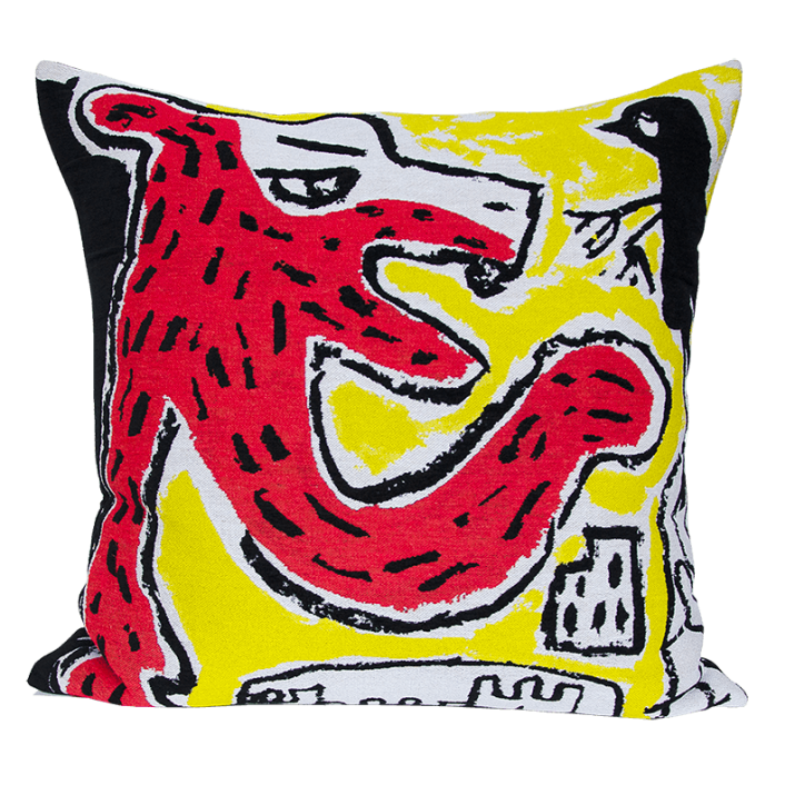 Coussin La dent d'Adam  - Jean Charles de Castelbajac - Jules Pansu