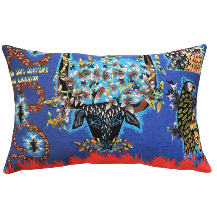 Coussin Taureau de printemps - Jean Lurçat - rectangulaire - Jules Pansu
