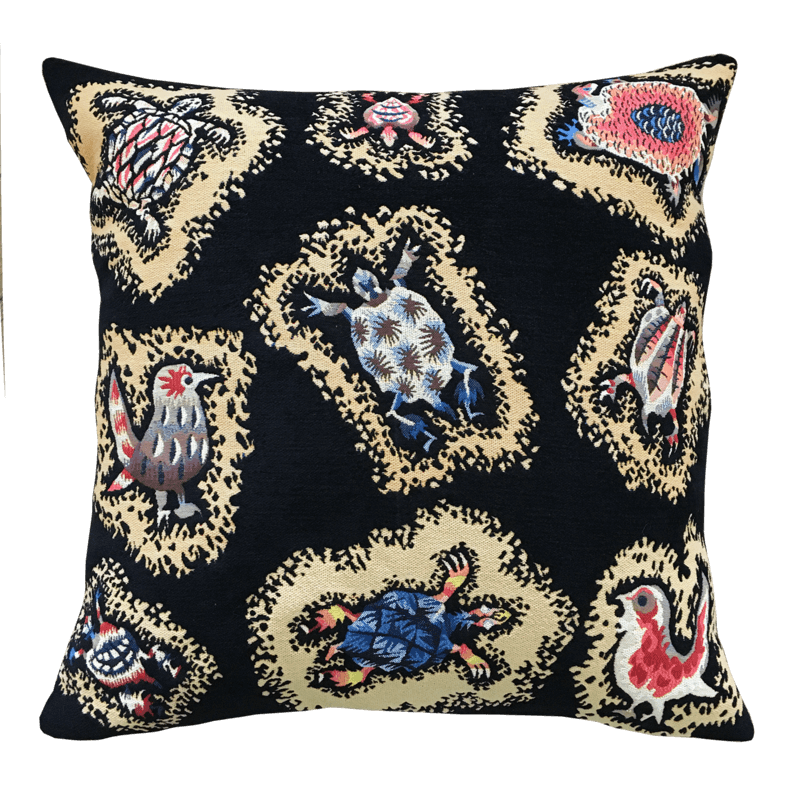 Cushion Les tortues - Jean Lurçat - Large size - Jules Pansu