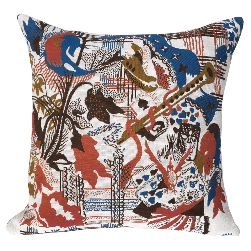 Coussin Clarinette -Jean Lurçat - Jules Pansu