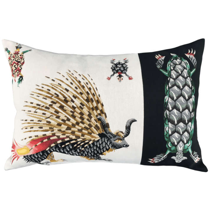 Coussin Porc-épic fabuleux -rectangle - Jean Lurçat - Jules Pansu