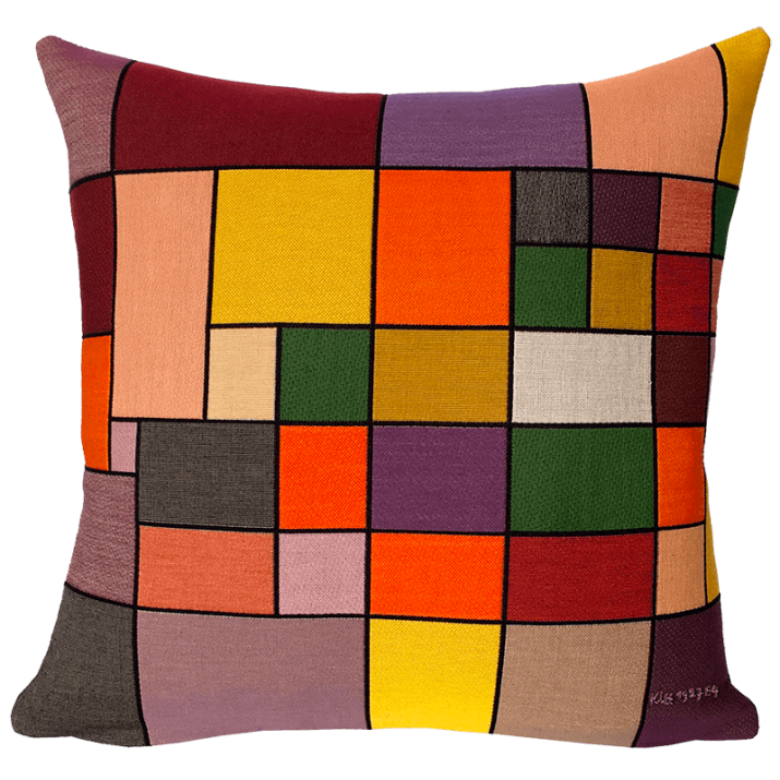Cushion Harmonie de la flore nordique P. Klee - Jules Pansu