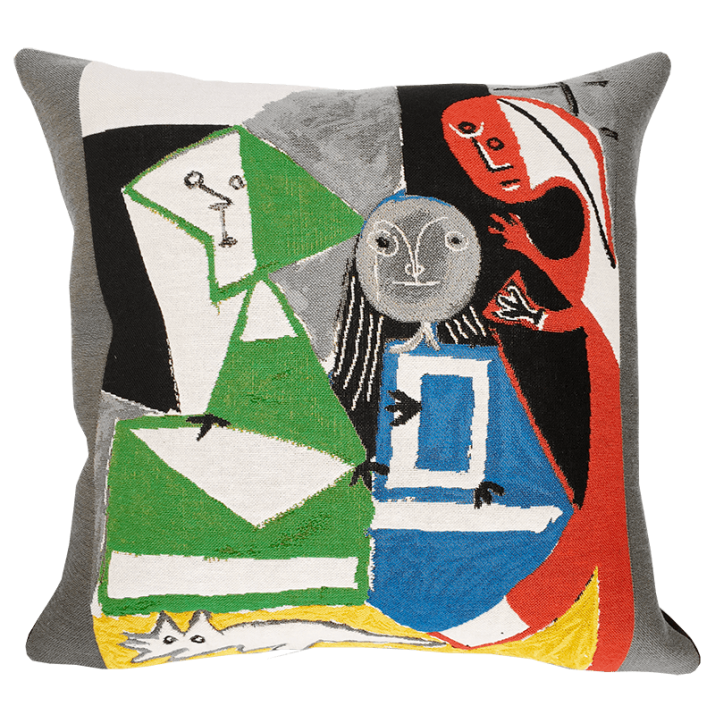 クッションカバー PICASSO WOMAN IN A CHAIR CUSHION COVER Cushion Picasso Las Meninas n°43 1957 - Jules Pansu