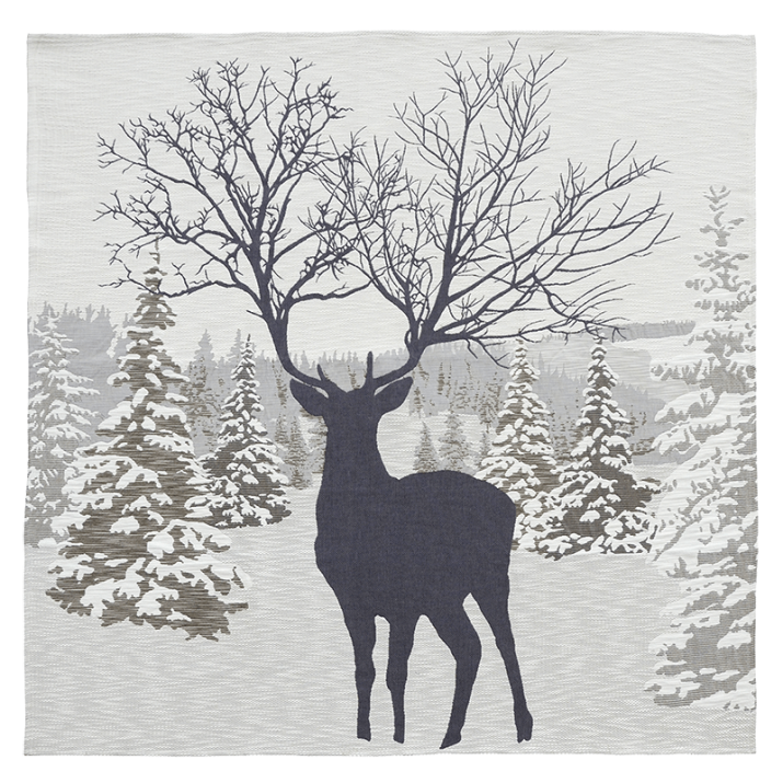 Plaid cerf Le Brâme - Jules Pansu