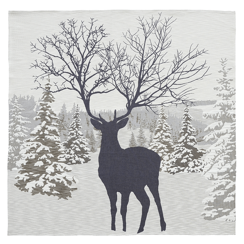 Deer blanket Le Brâme - Jules Pansu