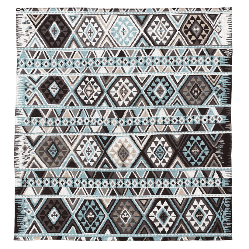 Plaid montagne Kisos bleu - Jules Pansu