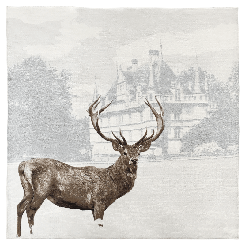 Plaid Cerf à Azay le Rideau - Jules Pansu