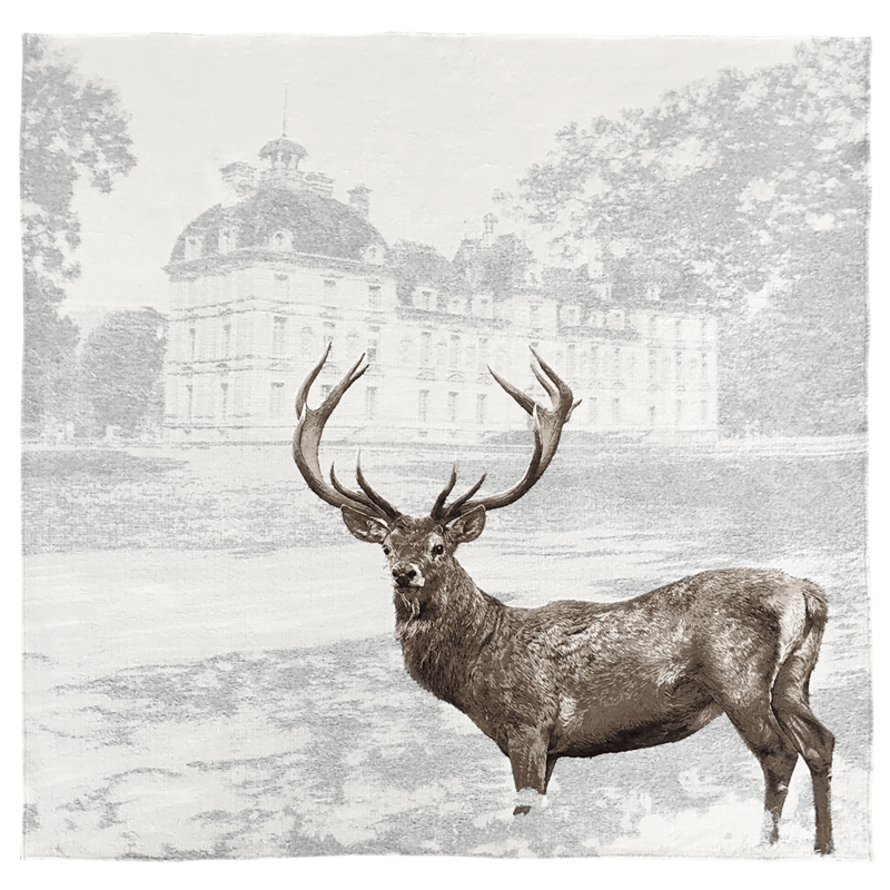Throw Cerf à Cheverny - Jules Pansu