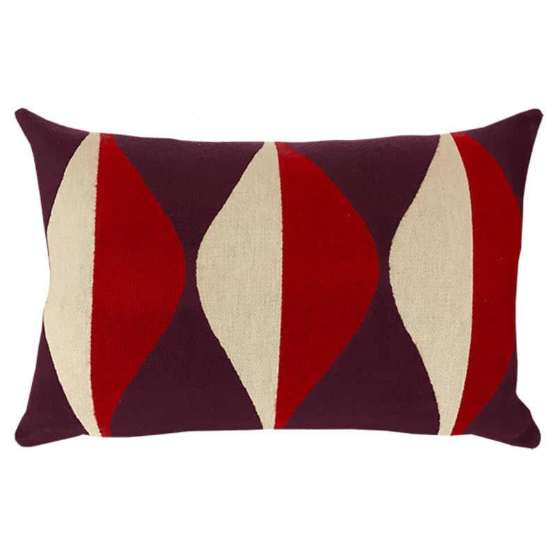 Cushion Red curve  - Jules Pansu