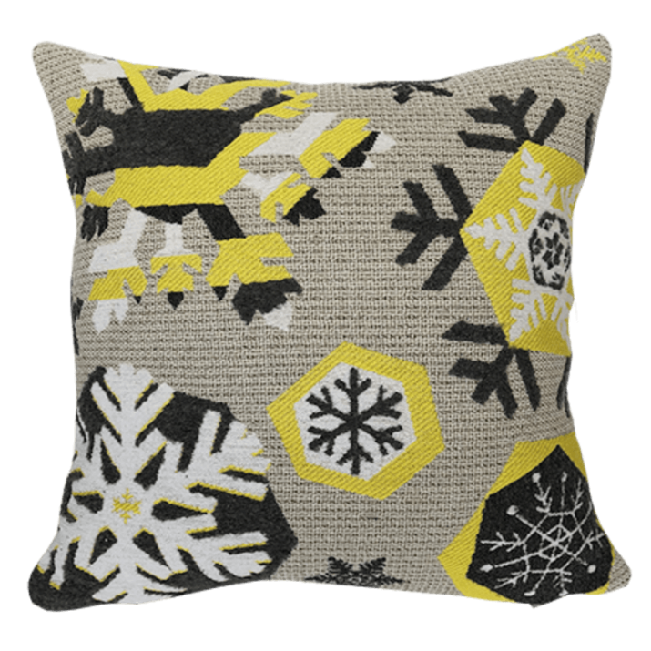 Coussin Tekoa jaune - Jules Pansu