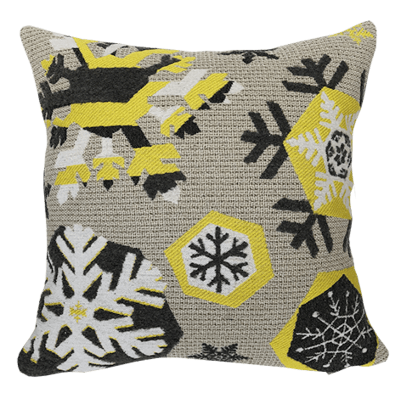 Cushion Tekoa yellow  - Jules Pansu