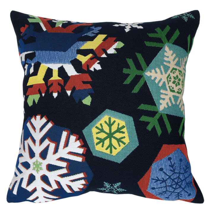 Coussin Tekoa bleu - Jules Pansu