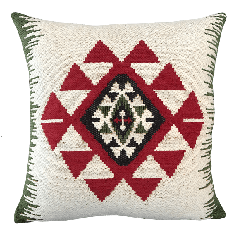 Coussin Odina rouge - Jules Pansu