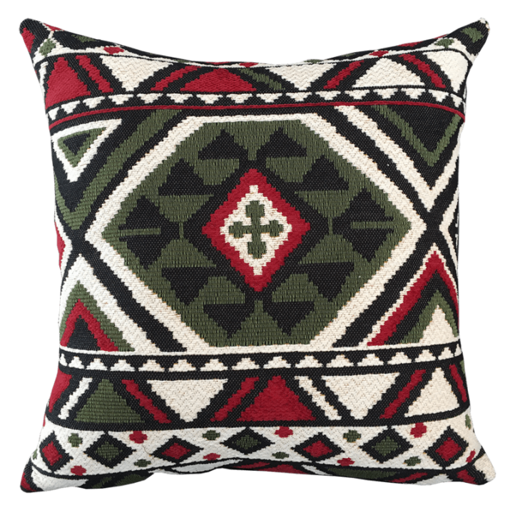 Cushion Kanda red - Jules Pansu