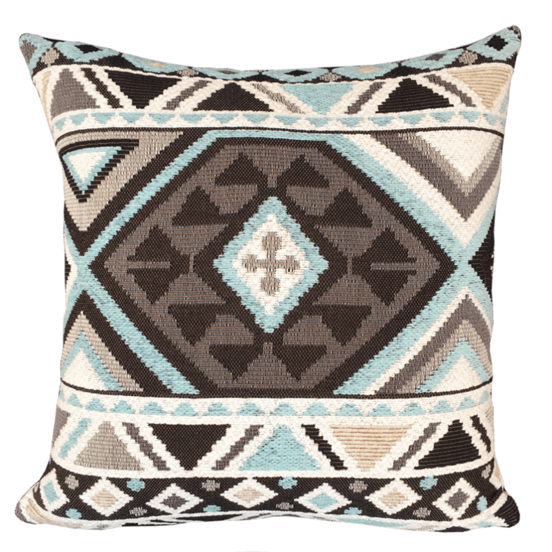 Cushion Kanda blue - Jules Pansu