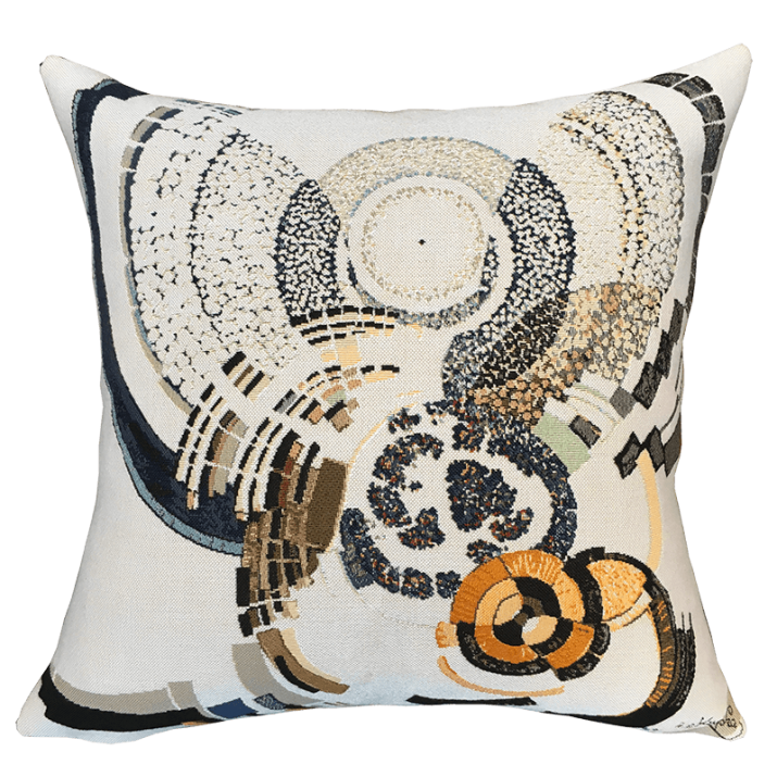 Cushion Autour d'un point Kupka - Jules Pansu