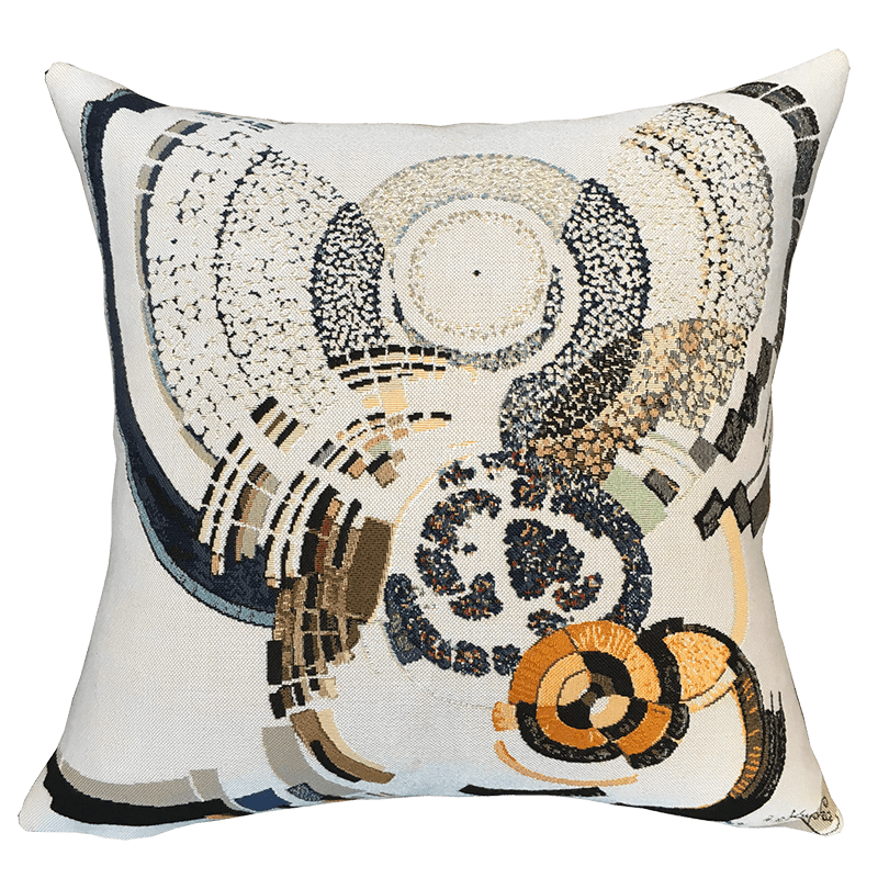 Cushion Autour d'un point Kupka - Jules Pansu