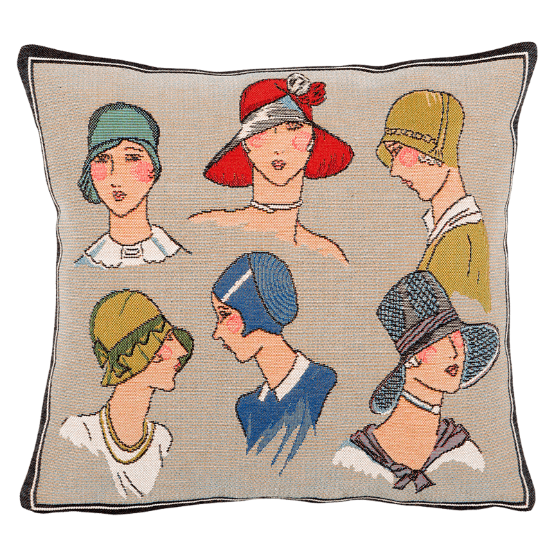 maid France cushion ドガ Zelda les parisiennes cushion - Jules Pansu