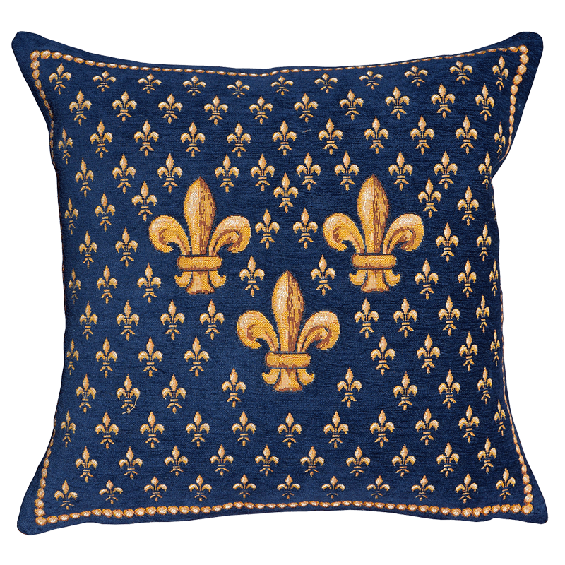 Fleur de Lys cushion - Jules Pansu