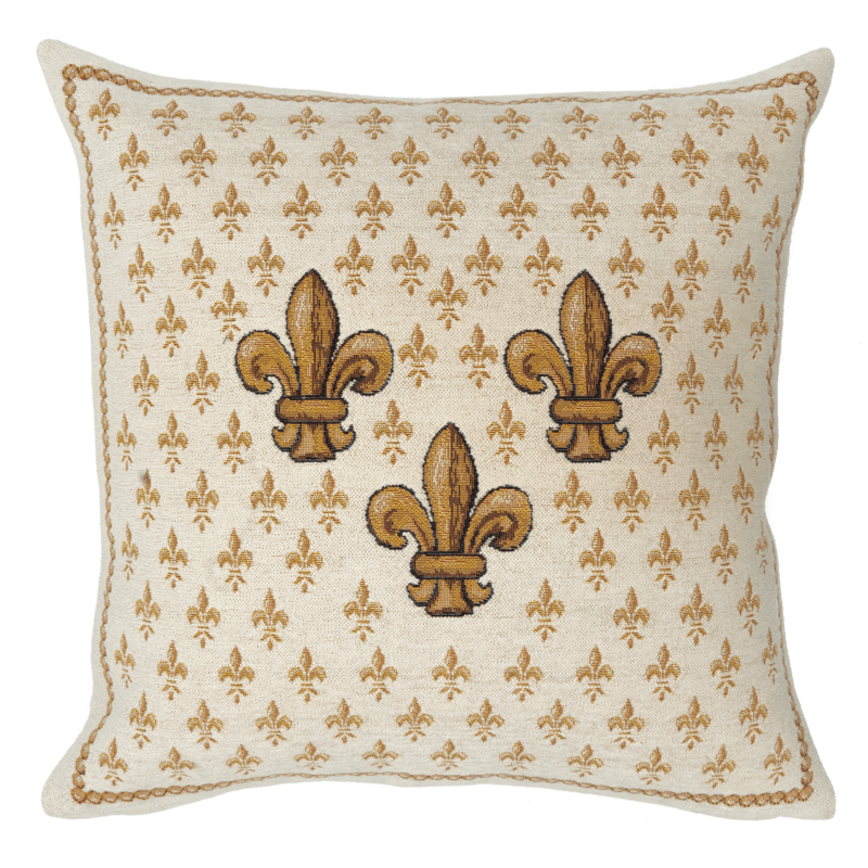 Coussin Fleur de Lys - Jules Pansu