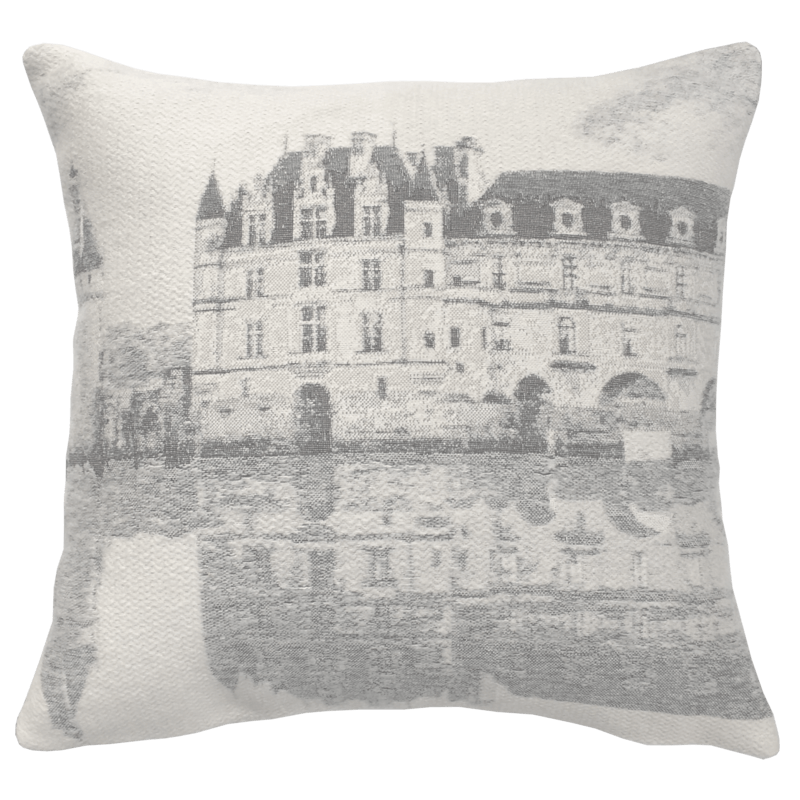 Coussin classique chateaux, Douceur à Chenonceau - Jules Pansu